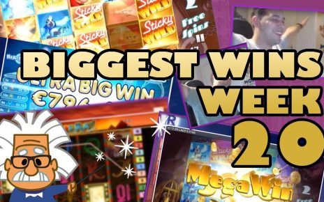 Casino Bonus Master Twitch – Biggest Wins Bonus Games – Week 20 – 2018