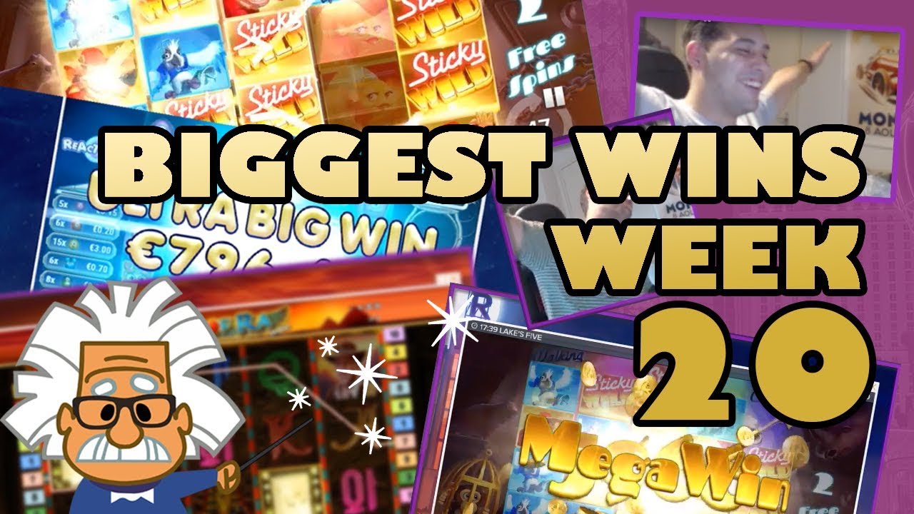 Casino Bonus Master Twitch - Biggest Wins Bonus Games - Week 20 - 2018