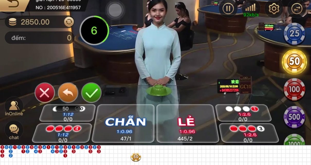 Casino online đánh bại nhà cái xóc đĩa từ 1 triệu lên 10 triệu dễ dàng