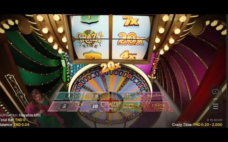 Crazy time x3 double + double online casino live big win