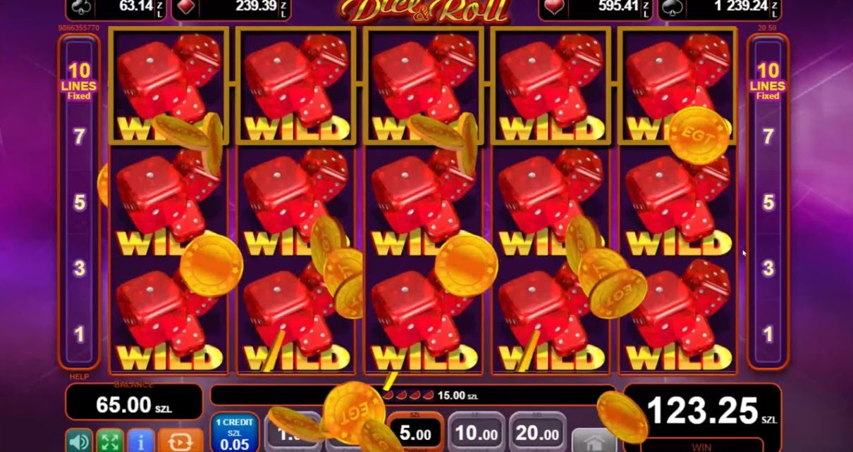 Dice & Roll EGT Slot Big Wins Online Casino Gambling