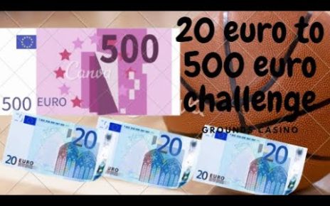 GOOD START TO ONLINE CASINO CHALLENGE 20 EURO TO 500 EURO