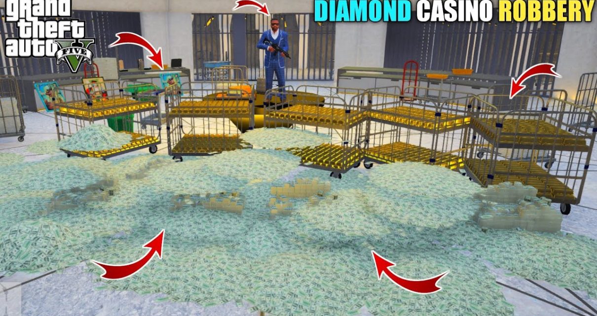GTA 5 : DIAMOND CASINO ROBBERY SUCCESSFUL ?? || BB GAMING