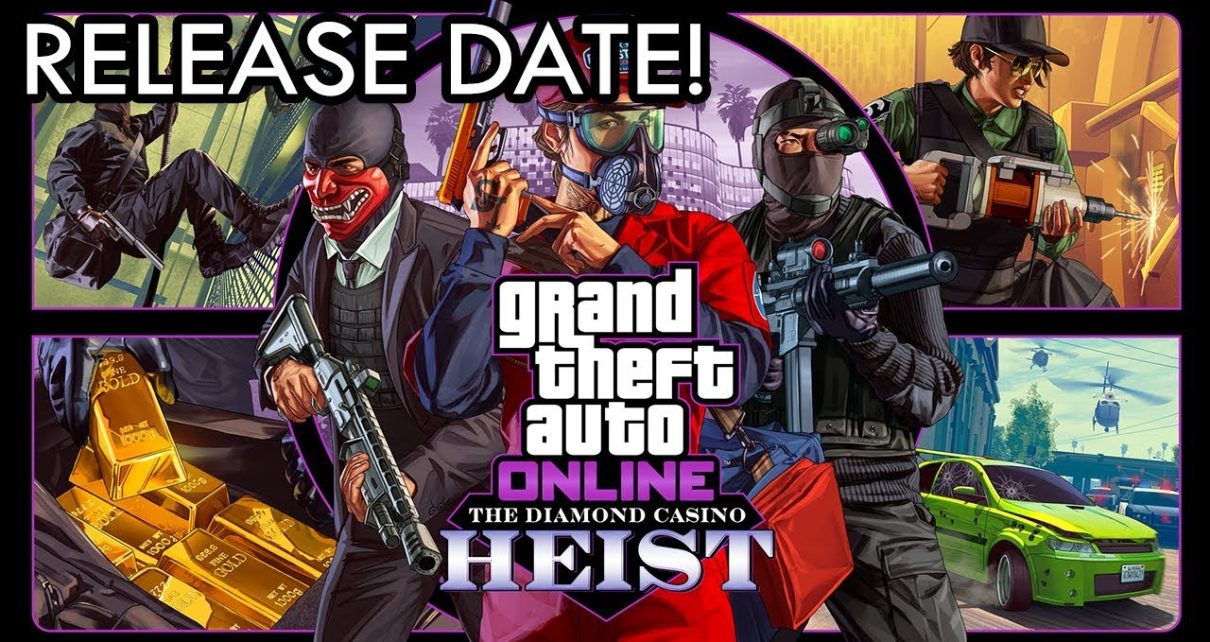 GTA Online CASINO HEIST DLC Release Date and Info!