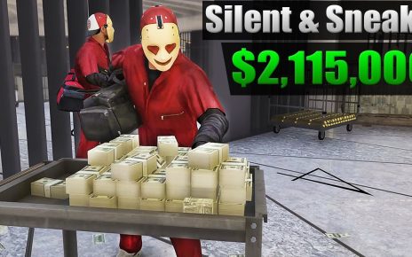 GTA Online Casino Heist: Cash ,115,000 – Silent And Sneaky