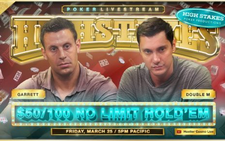 HIGH STAKES /100/200 w/ Garrett Adelstein, Double M, Nick, Mike Nia – Commentary by David Tuchman