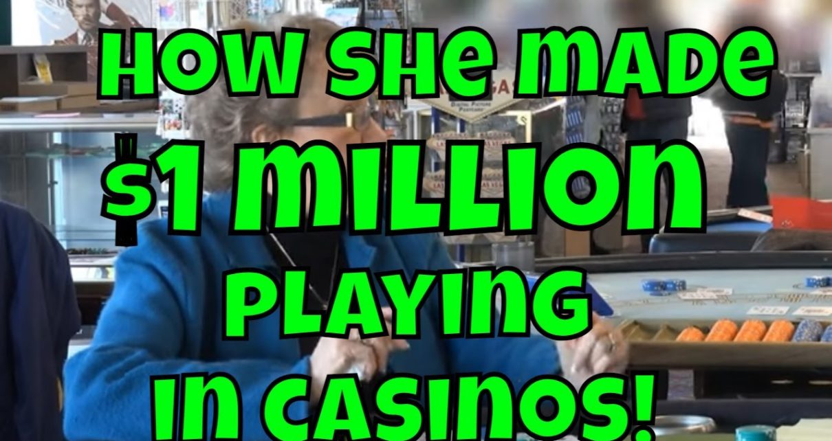 How She Made a 1000000 Dollars Gambling in Casinos!
