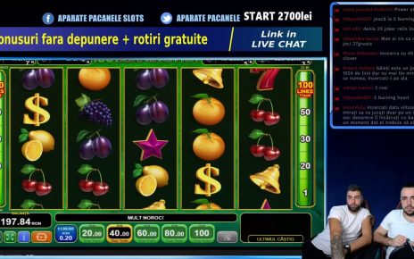 INCERCAM UN CASINO NOU DIN ROMANIA ! Pacanistii EP36. Aparate Pacanele Slots Livestream