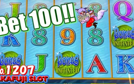 Jackpot ?? Lotus Flower Slot Machine, Noah's Ark Slot @YAAMAVA Casino 赤富士スロット