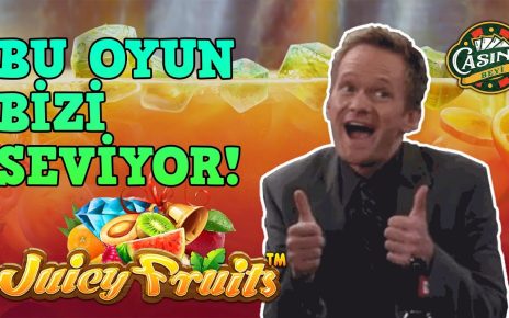 ?#JuicyFruits'de BOMBA Kazanç! – Casino Beyi || #slot #casino #casinoslot #slotoyunları #pragmatic