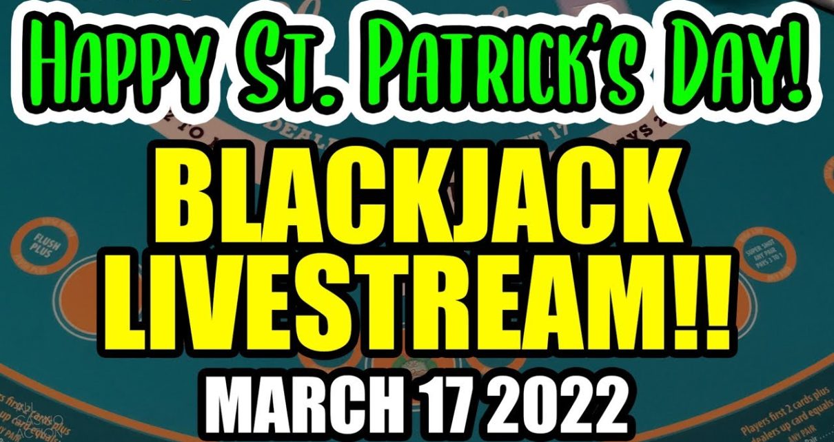 LIVE BLACKJACK! VICTOR THE COMEBACK KING?! March 17th 2022 LIVE BLACKJACK! VICTOR THE COMEBACK KING?! March 17th 2022