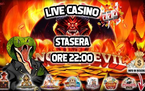 ? LIVE CASINO' [14/03 ore 22:00] - il Lunedì del Cobra? acquisti BONUS alla DANCE WITH THE DEVIL ??