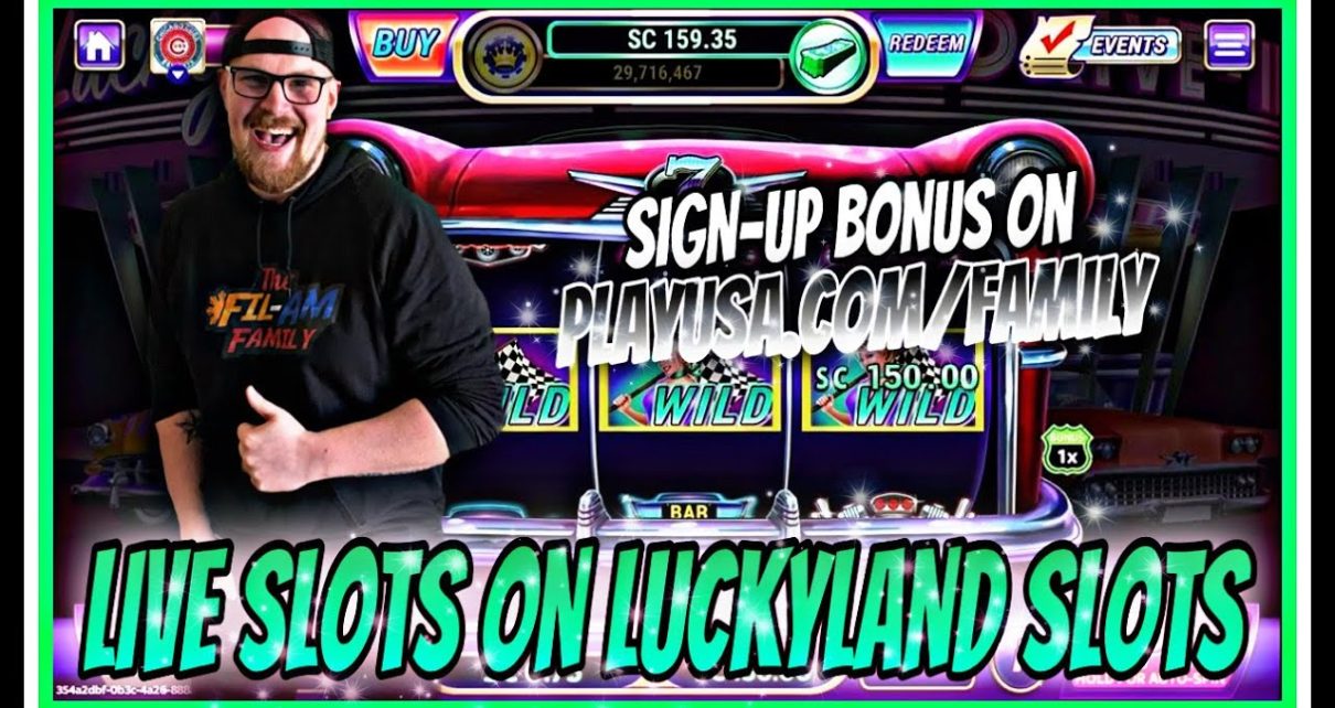 LIVE SLOTS | LUCKYLAND SLOTS | PLAUSA.COM/FAMILY | ONLINE CASINO | WIN existent MONEY