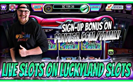 LIVE SLOTS | LUCKYLAND SLOTS | PLAUSA.COM/FAMILY | ONLINE CASINO | WIN existent MONEY