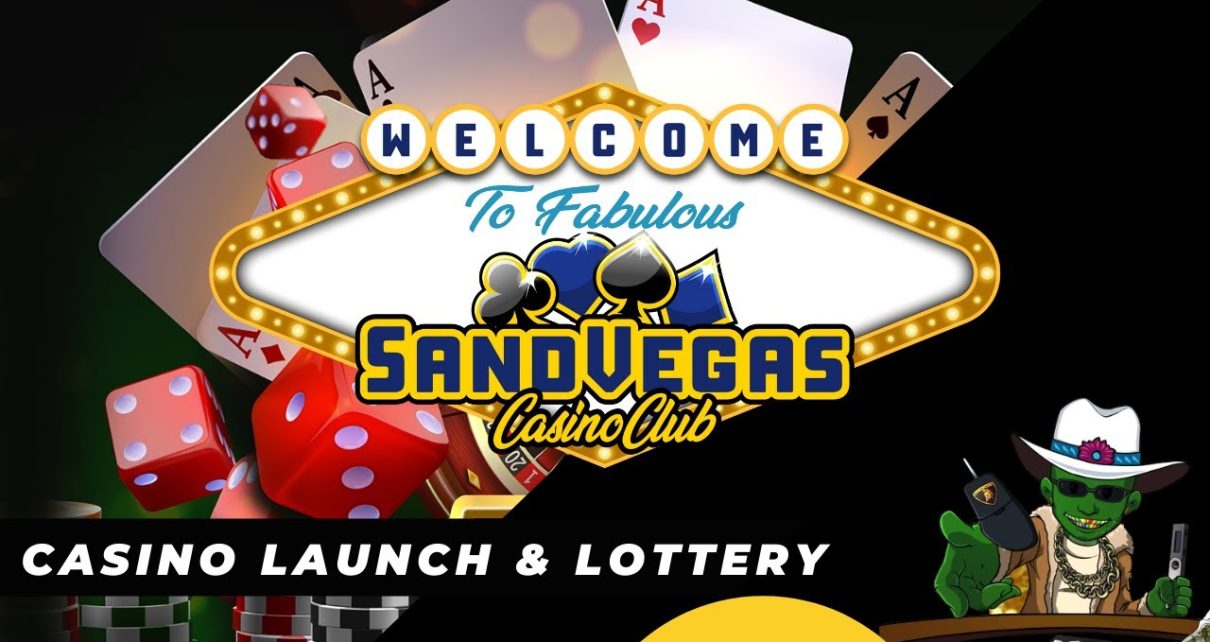 Launching Online Casino, Voxel Characters & Lottery | SandVegasCasinoClub