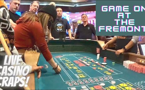 Live Casino Craps: It's GAME ON at the Fremont Hotel and Casino in Downtown Las Vegas