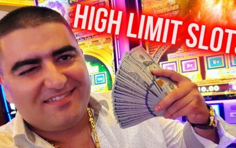 Live High Limit Slot Play & Big Win On Black Jack | Playing Big Money At Casino