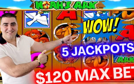 OMG! ? 5 HANDPAY JACKPOTS On High Limit Slots