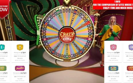 ONLINE CASINO LIVE  STREAM CRAZY TIME  24 ORE SU 24 STATISTICHE IN TEMPO REALE