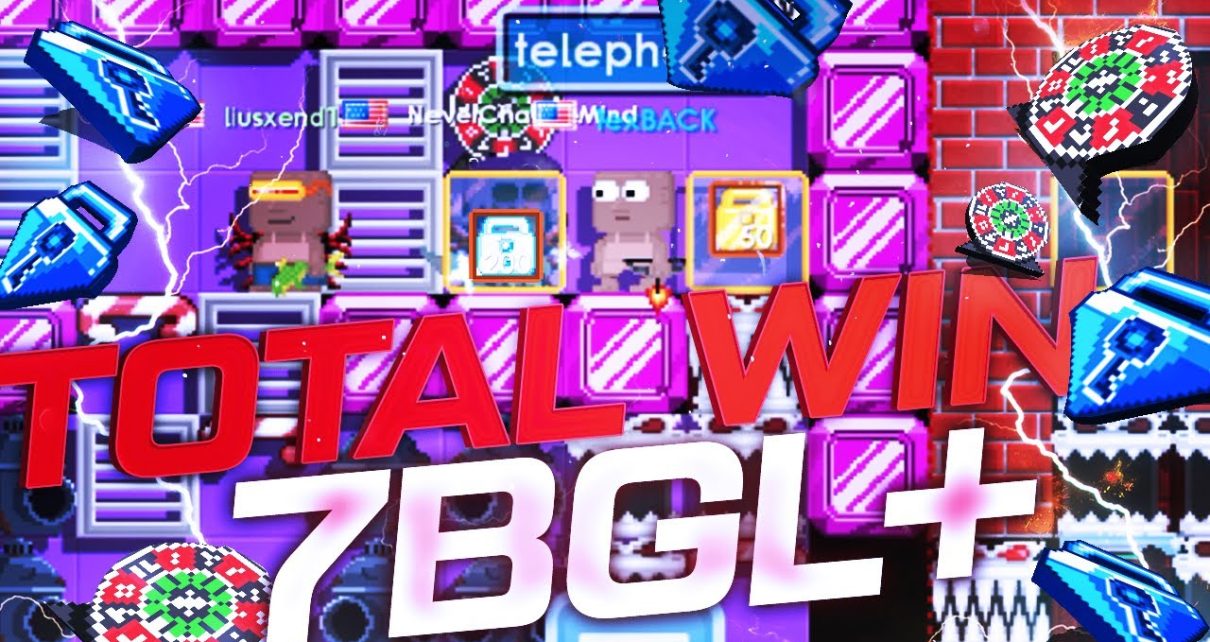 PLAYING REME/CSN TOTAL 7BGL+ WIN ( EPIC WIN ) | Growtopia Casino