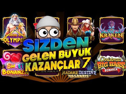 SLOT OYUNLARI ? REKOR KAZANÇLAR SİZDEN GELDİLER 7 ✓ı