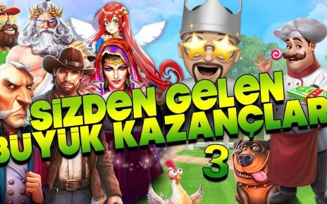 SLOT OYUNLARI |?| SİZDEN GELEN REKOR KAZANÇLAR 3 ✓ #slot #slotoyunları #casino