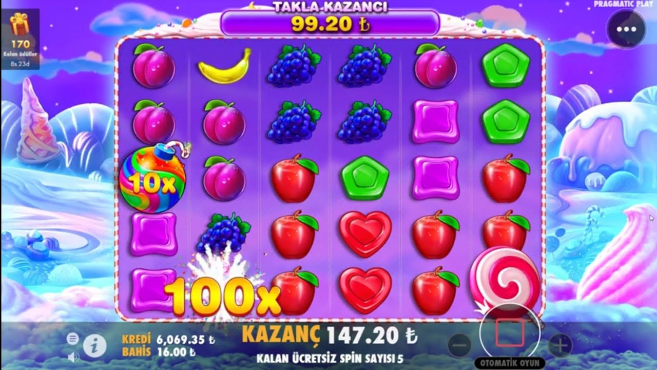 SWEET BONANZA | HERKESE 50 FRSPIN ! KOMBO DEĞİL BİLDİĞİN ADUKEEET ÇEKTİK #sweetbonanza #casino #slot