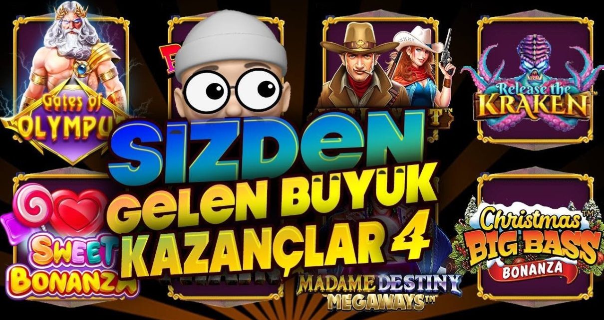 Slot Oyunları |?| Rekor Kazançlar Sizden Geldi 4 ✓ı