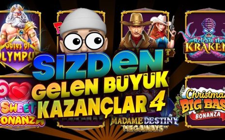 Slot Oyunları |?| Rekor Kazançlar Sizden Geldi 4 ✓ #slot #slotoyunları #casino