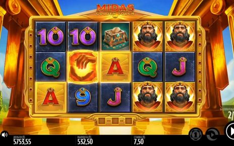 Slot machine 2 cool bonuses in Midas golden touch / Online casino 2022