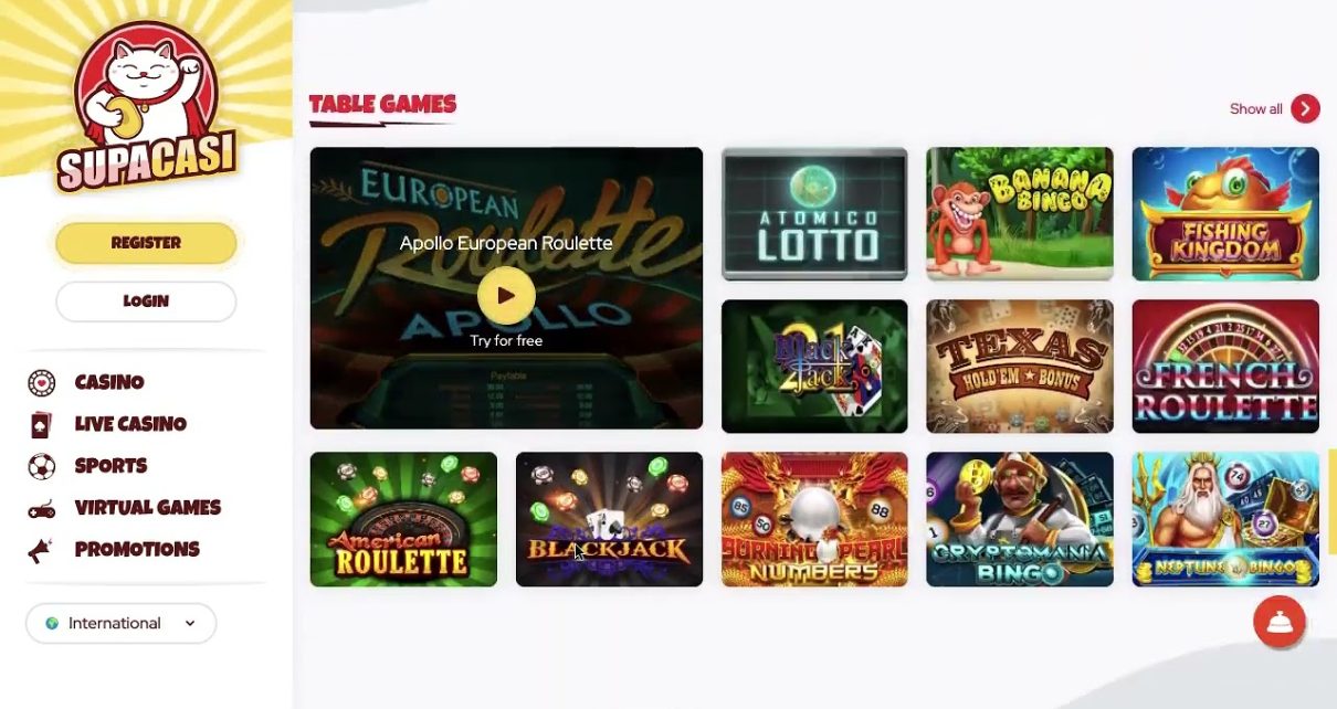 Supacasi  | Sportsbook – Online Casino in 2022 | EU + Norway