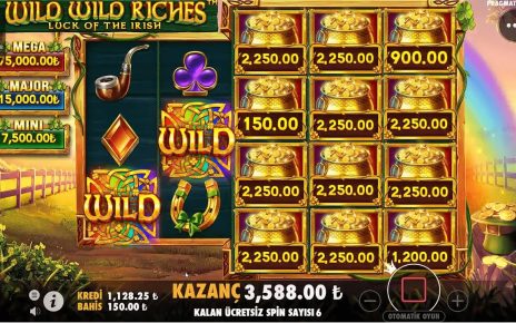 WİLD WİLD RİCHES l KAPALI OYUNDAN GÜZEL ÖDEMELER ALDIK.!! #wildwildriches #casino #slot