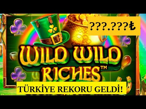 Wild Wild Riches l İLK OYUN EFSANE KAZANÇ! '' TURKIYE REKORU'' Wild Wild Riches l İLK OYUN EFSANE KAZANÇ! '' TURKIYE REKORU''