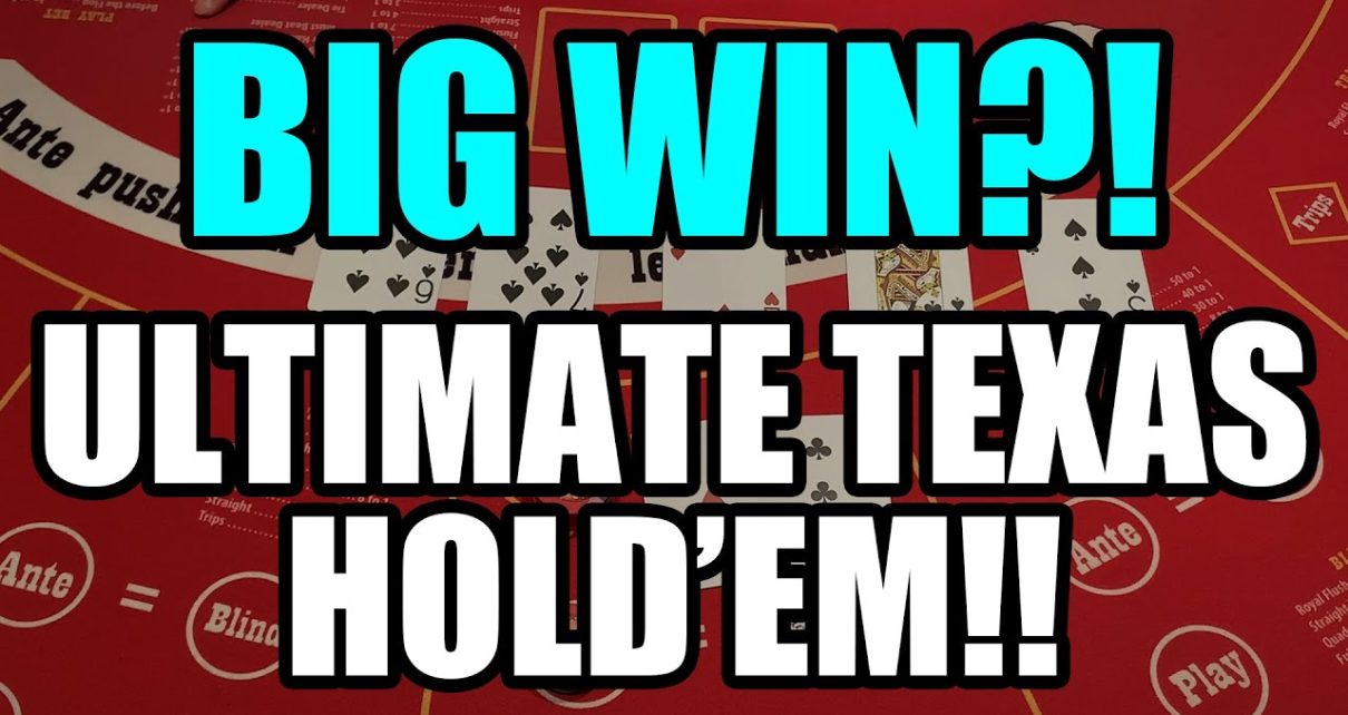 Winning BIG on Ultimate Texas Hold'em!? Did Victor Forget How To Count!?