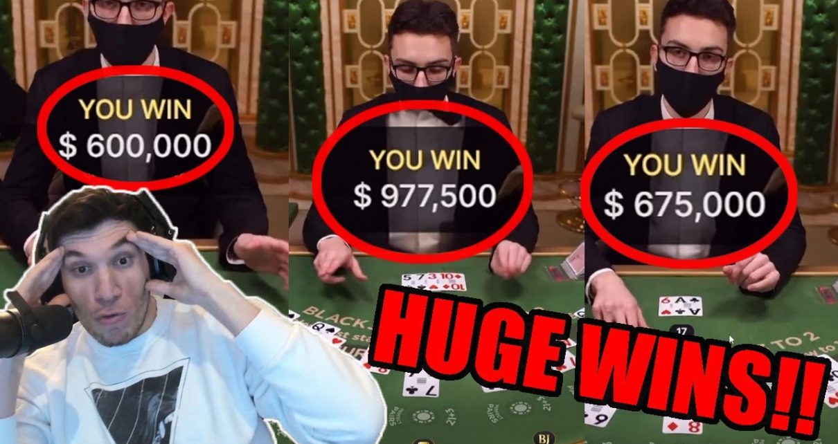 Winning MILLIONS in BlackJack | TrainWrecksTV Blackjack