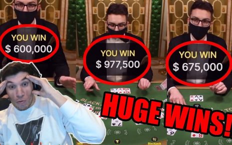 Winning MILLIONS in BlackJack | TrainWrecksTV Blackjack