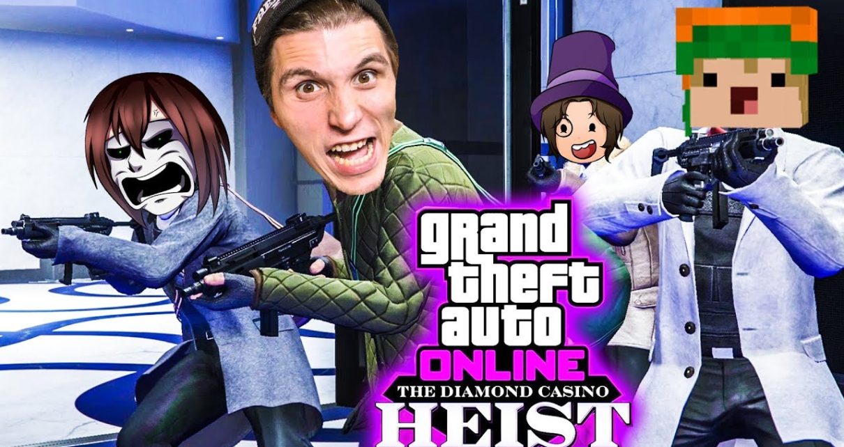 Wir STÜRMEN das CASINO (auf die aggressive Art) und failen komplett | GTA 5 Online Casino Heists