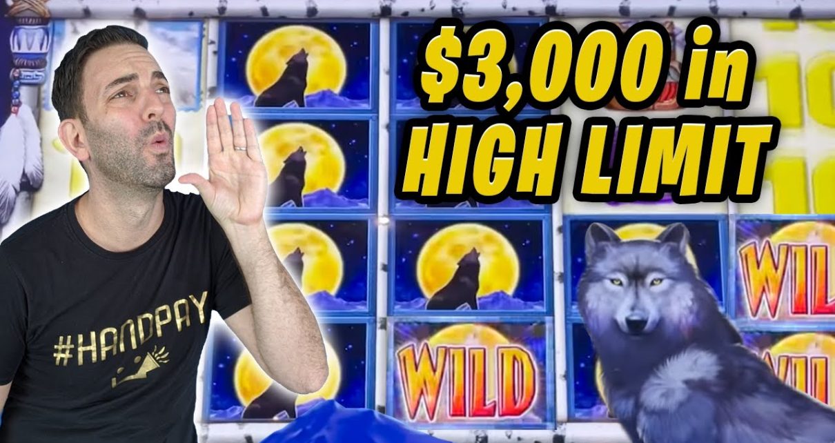 ? Wolf Run Gold /BETS ? ,000 in HIGH LIMIT at Yaamava' Casino!