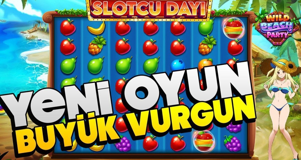 |Yeni Oyun Büyük Vurgun ?? | WILD BEACH PARTY SAGLAM VURGUN ? |ı