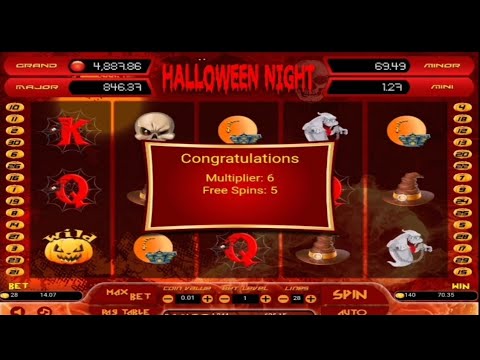 online casino Halloween free spin