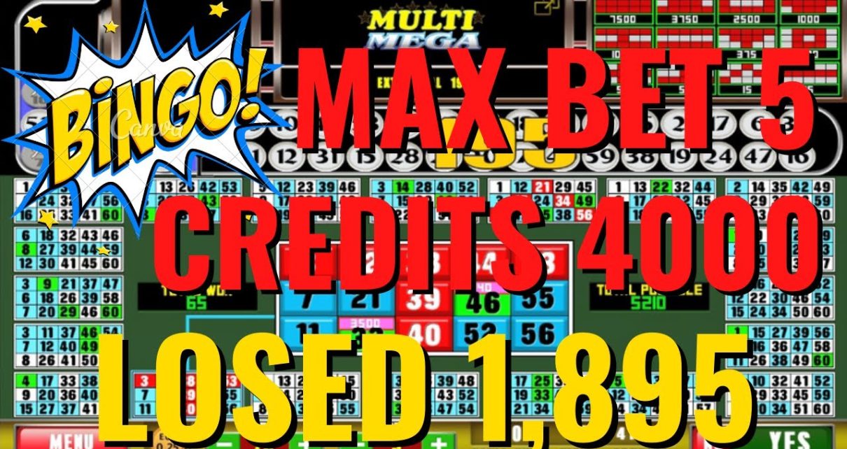 11 Online Casino | Multi Mega Bingo | MAX BET 5 | CREDITS 4,000 ?????