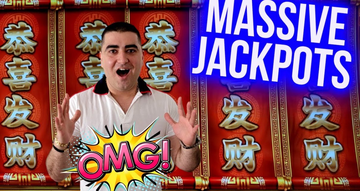 2 MASSIVE HANDPAY JACKPOTS On High Limit New Slot Machine – Las Vegas Casinos HUGE JACKPOTS