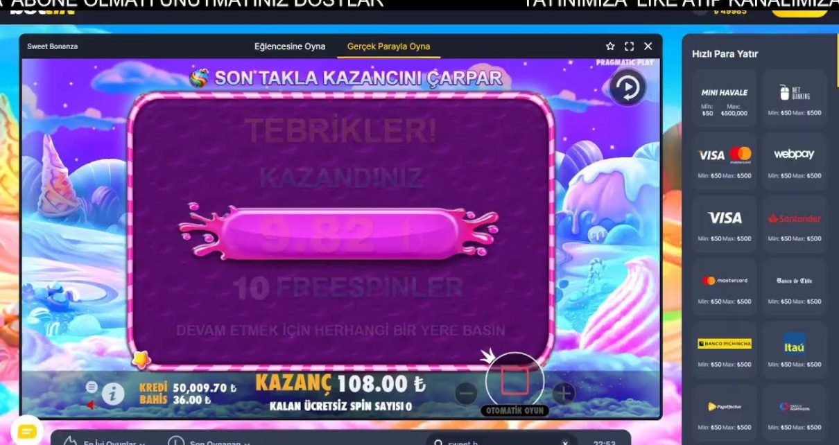 24 K İle 17 Oyun Topladık ️ BONUS HUNT Zamanı ️CASİNO GOLDEN İLE SAHURA DOGRU