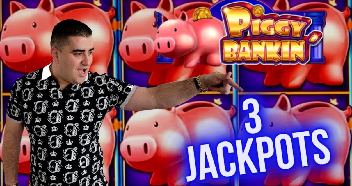 3 HANDPAY JACKPOTS On High Limit Piggy Bankin Slot Machine 3 HANDPAY JACKPOTS On High Limit Piggy Bankin Slot Machine