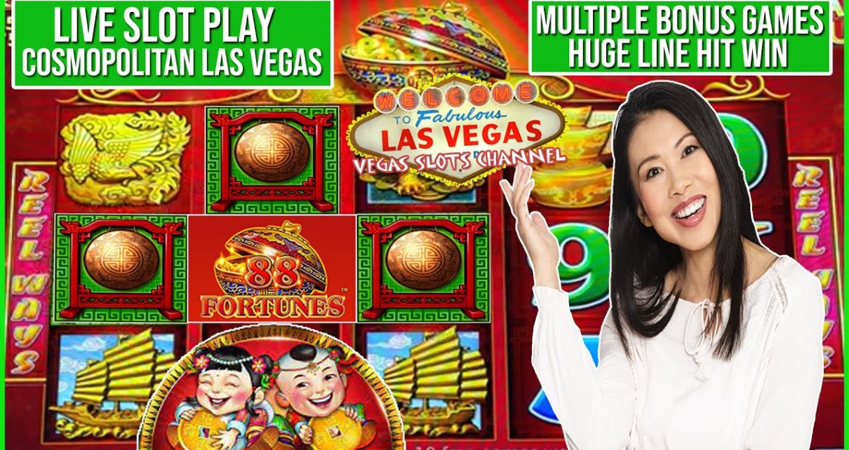 88 Fortunes Slot Machine Wins ? Cosmopolitan Las Vegas Casino Slots