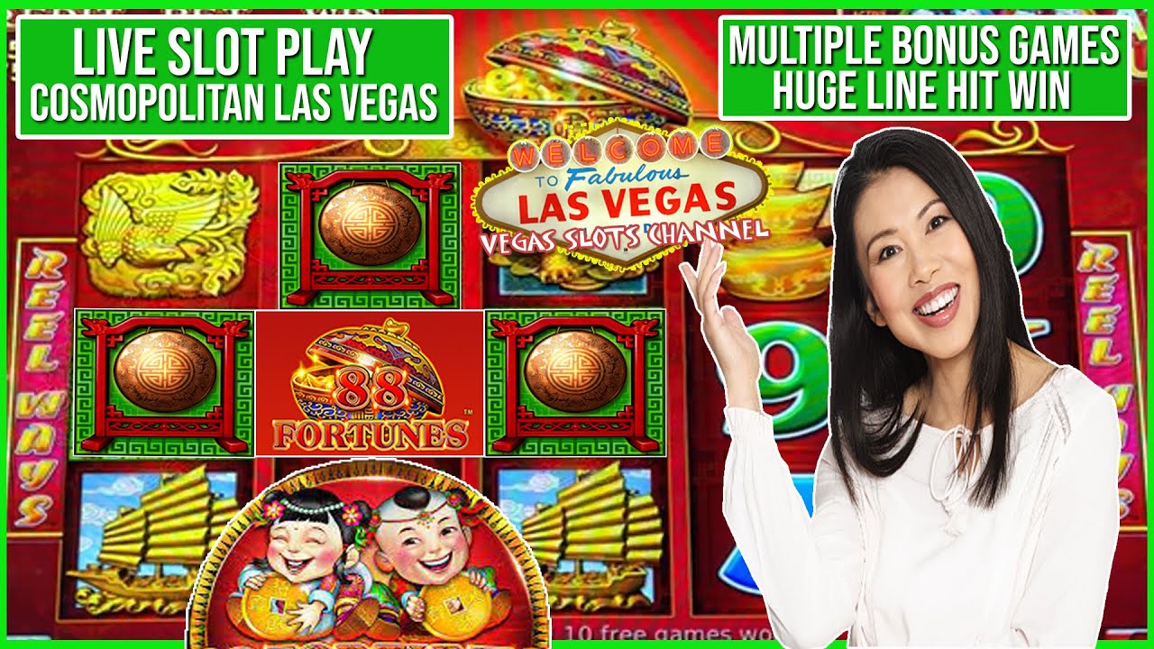 88 Fortunes Slot Machine Wins ? Cosmopolitan Las Vegas Casino Slots