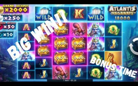 Another BIG WIN!!!?BONUS on Atlantis Megaways on BetMGM Online Casino