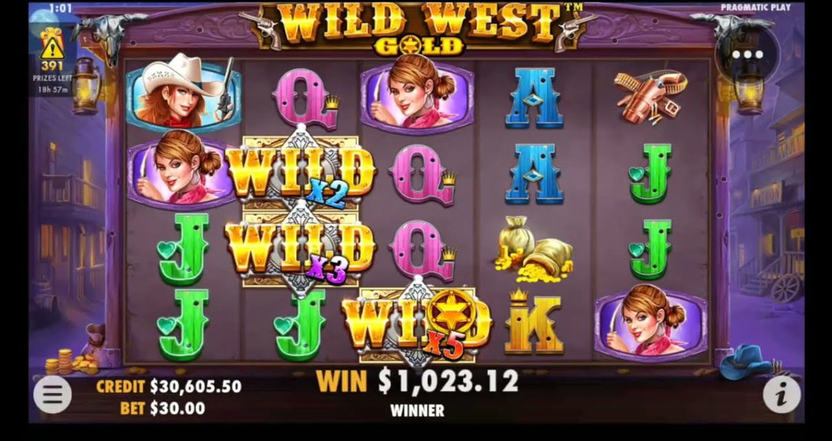 BIG WIN in online casino in Philippines! Wild West Gold slots by pragmatic