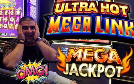 BIGGEST JACKPOT Of 2022 On Ultra Hot Mega Link Slot | Winning Mega Bucks On Slot Machine