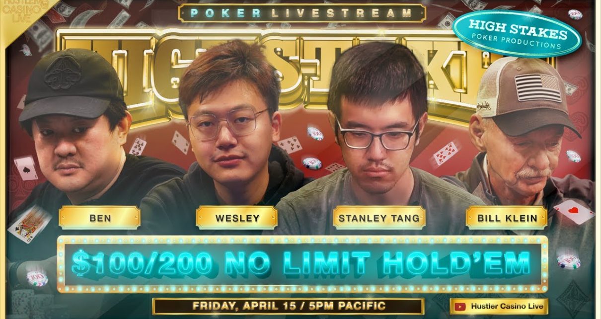 Ben Wins 0K Pot! SUPER HIGH STAKES!! Alan Keating, Stanley Tang, Bill Klein, Wesley, Ryan Feldman